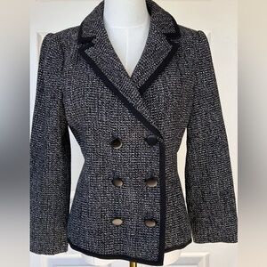 Banana Republic Factory Women’s Boucle Double Breasted‎ Jacket 6